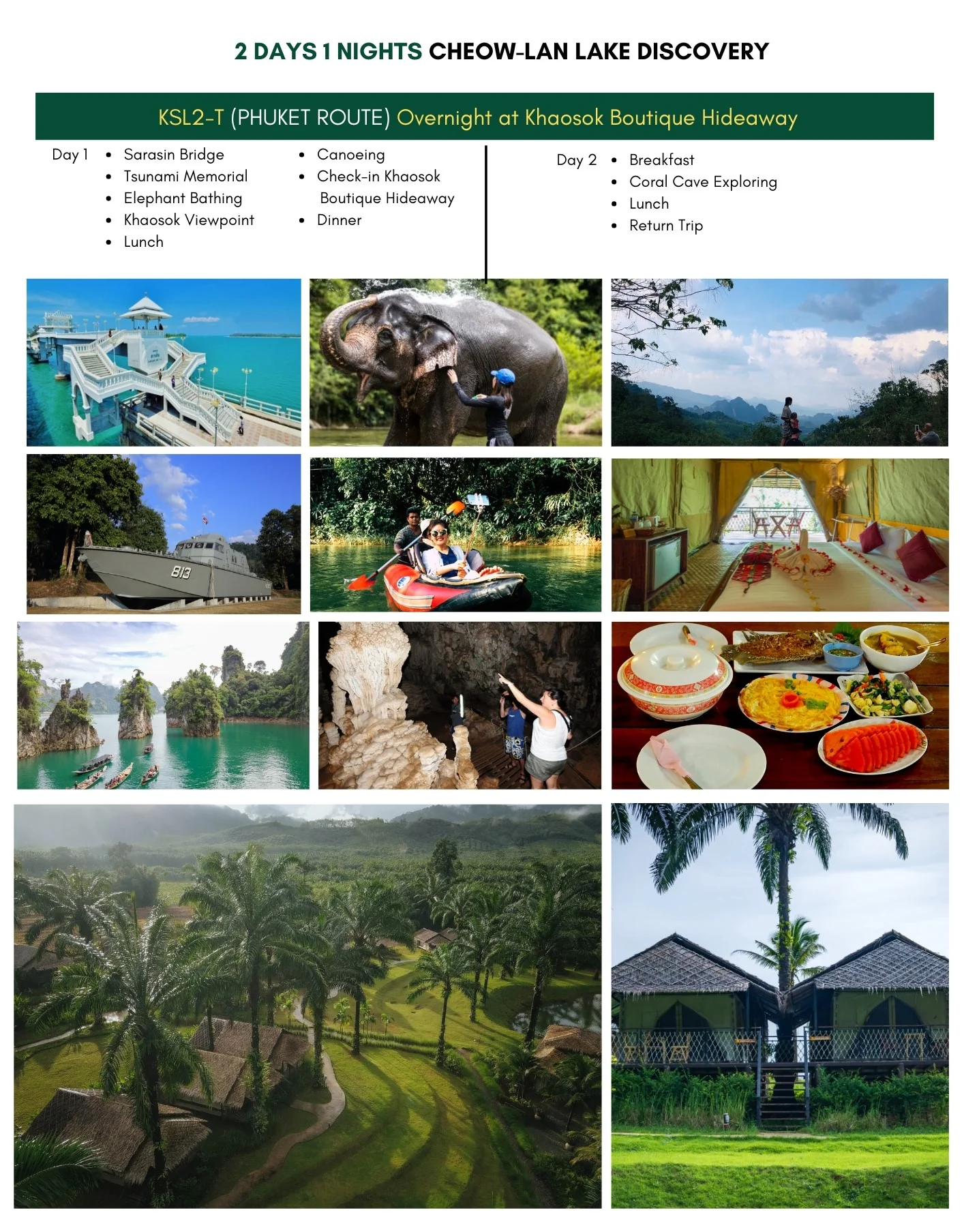 Khao Sok 2 Days 1 Night (Khaosok Jungle Discovery) (Overnight at Khaosok Discovery Camps)*minimum 2 Pax : KSL2-T — image 31