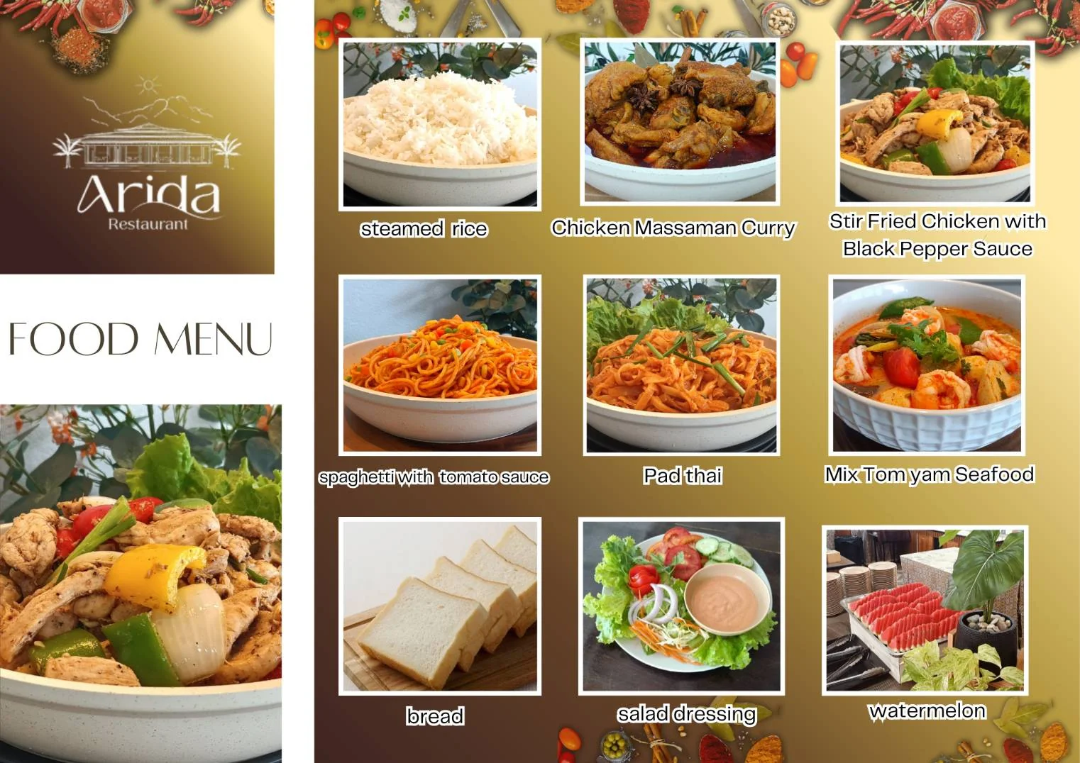 Lunch - Buffet Menu - Local Restaurant on Phi Phi Island — image 2