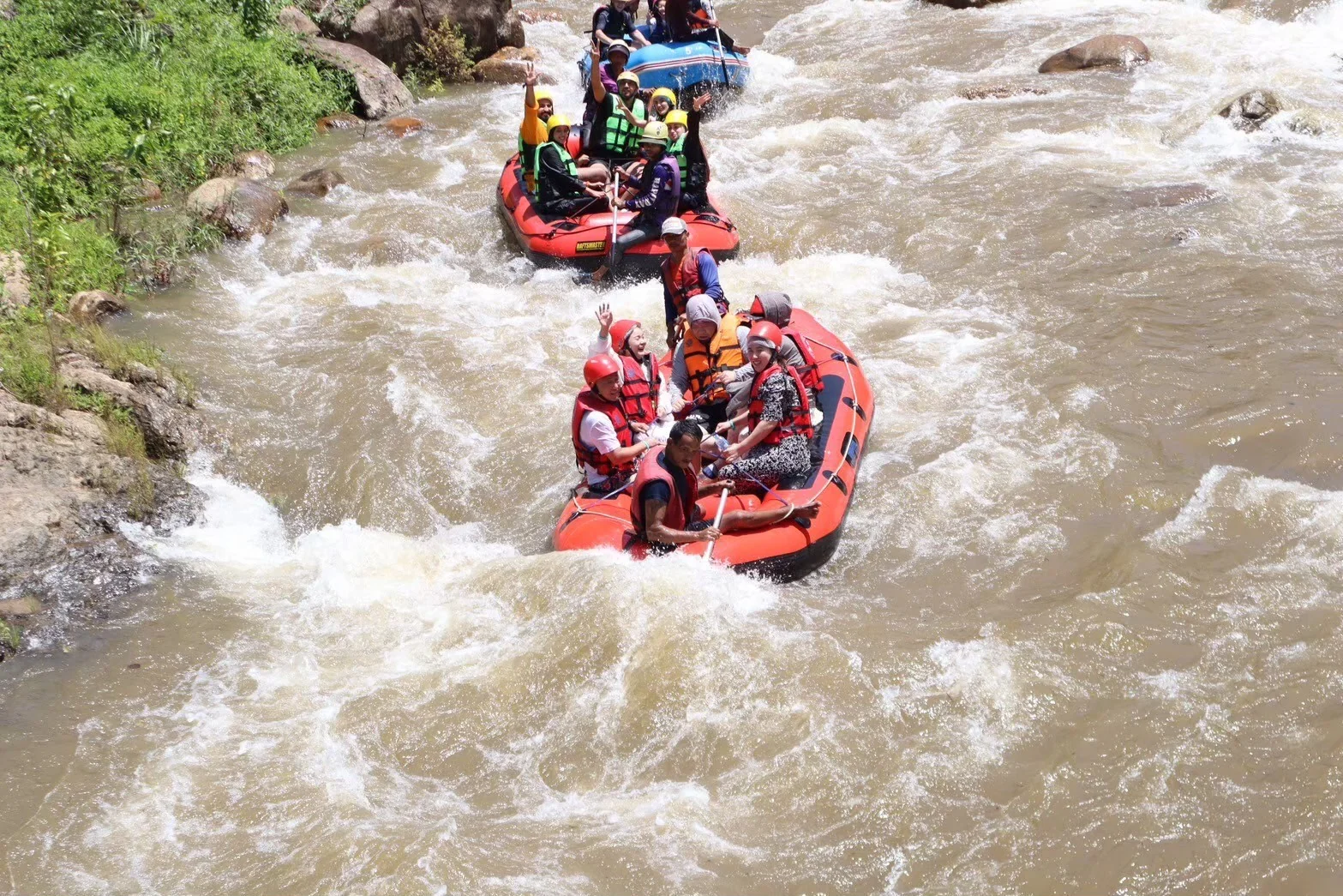 White Water Rafting 5.5 Km. + Elephant Trek 30 mins. + ATV 30 mins. + Waterfall + Lunch + Transfer — image 10
