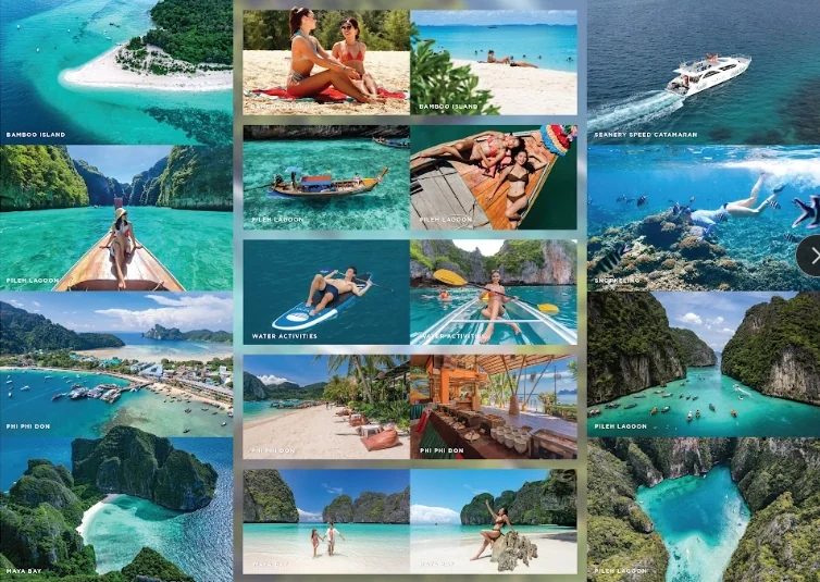 Phi Phi Island + Bamboo Island + Sunset Maiton by Speed Catamaran + Lunch + SIC Transfer & Longtail boat (Include Park Fee) — image 2