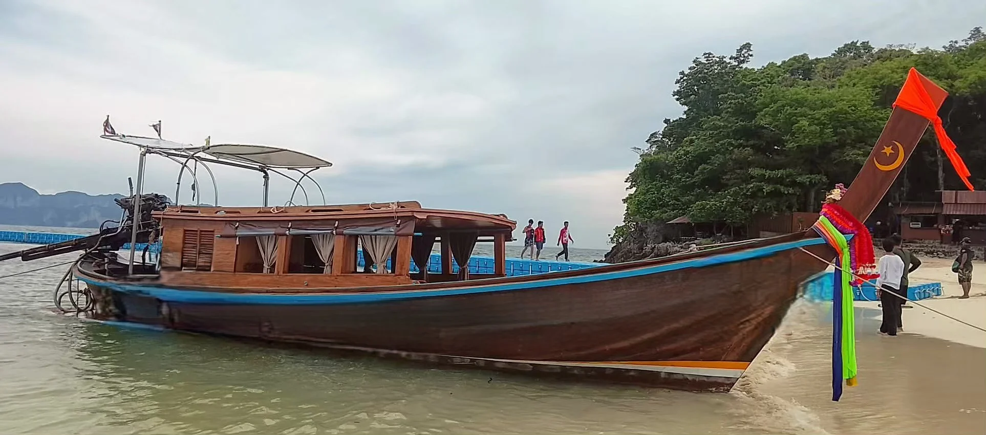 Luxury Longtail  Boat (private) - 7 Islands Sunset + Dinner + guide + Transfer (Aonang area) (1-5 pax) — image 7