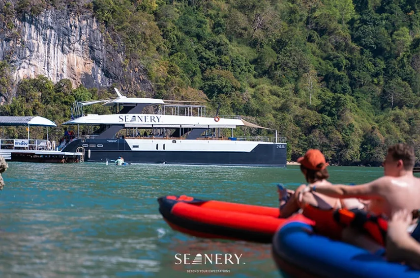 The Exclusive Trip James Bond Island by Seanery Catamaran (2nd Floor: Cabana-frontside, Sofa Bed-backside) 2-3 pax +Slider+ Lunch+Dinner+Alcohol Shot + DJ. + SIC Transfer (Include National Park Fee) — image 17