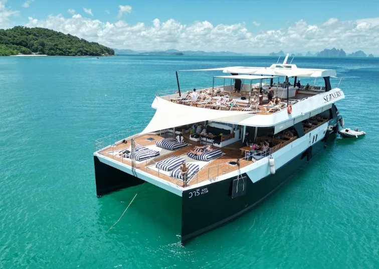 The Exclusive Trip James Bond Island by Seanery Catamaran (2nd Floor: Cabana-frontside, Sofa Bed-backside) 2-3 pax +Slider+ Lunch+Dinner+Alcohol Shot + DJ. + SIC Transfer (Include National Park Fee) — image 37