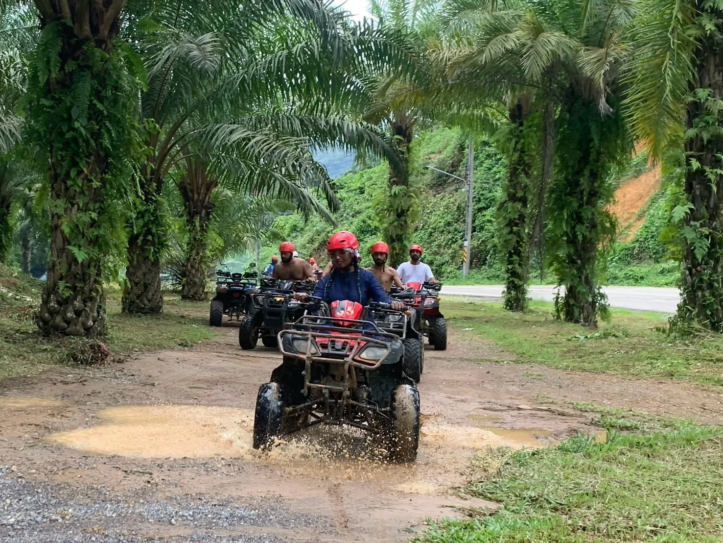 White Water Rafting 5.5 Km. + Elephant Trek 30 mins. + ATV 30 mins. + Waterfall + Lunch + Transfer — image 34