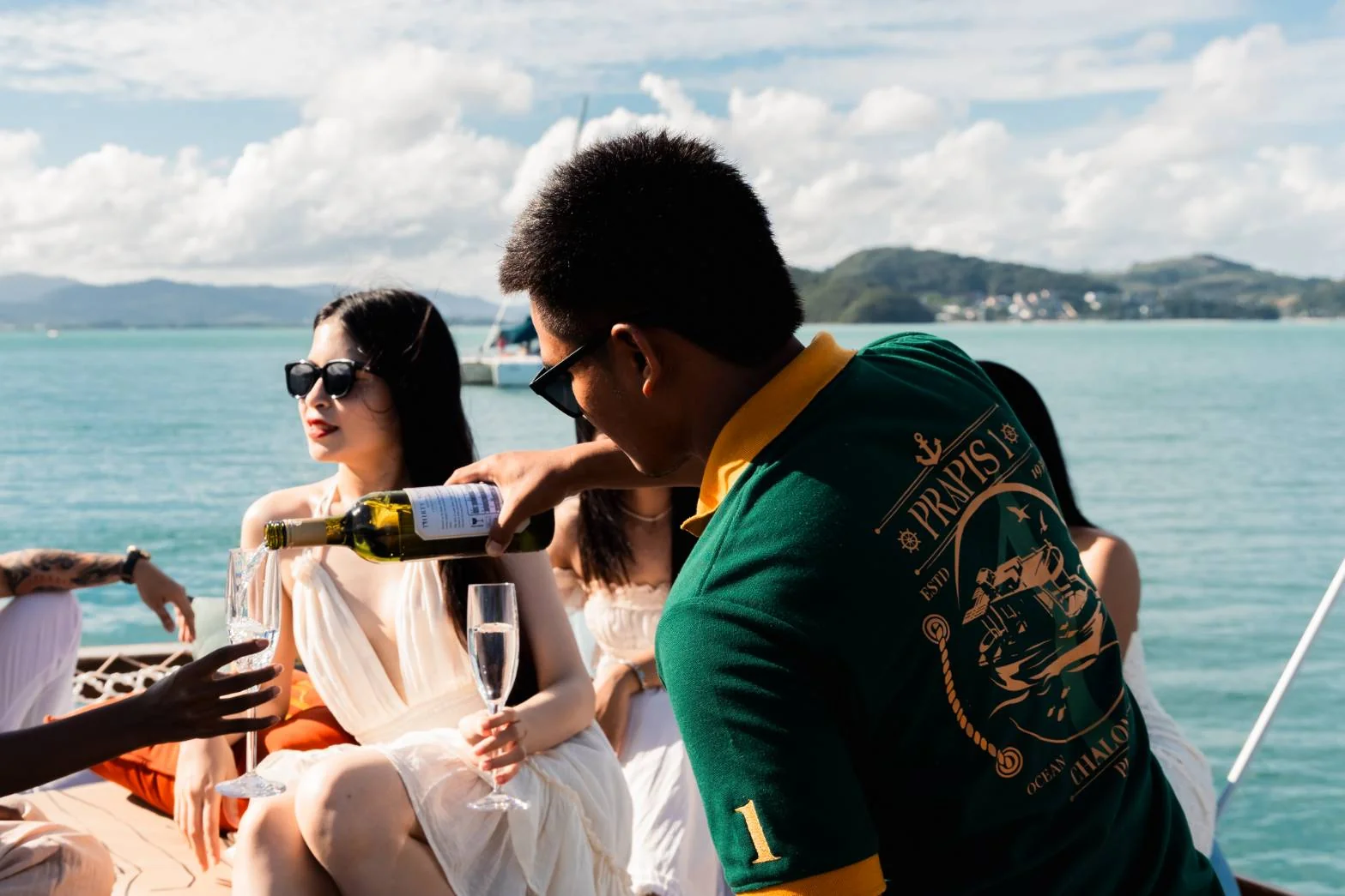 Sunset Cruise by Heritage Prapis 1 private charter Banana Beach with Jacuzzi + Promthep Cape (Max 8 person) — image 4