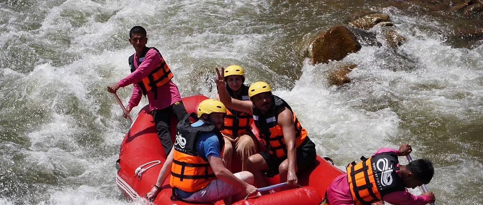 White Water Rafting (5 Km.) + Lunch + Zipline + SIC Transfer (Incl. ATV 30 mins.)