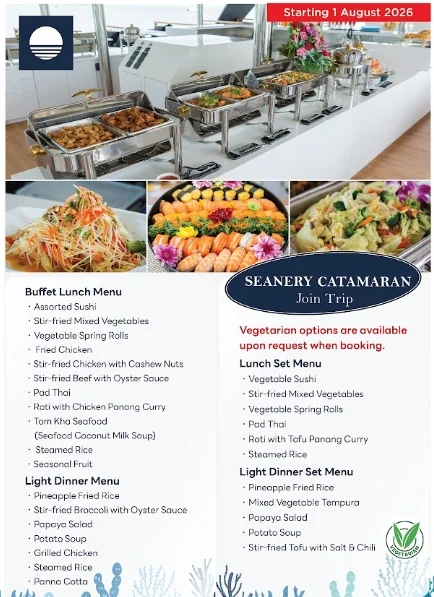 The Exclusive Trip James Bond Island by Seanery Catamaran (2nd Floor: Cabana-frontside, Sofa Bed-backside) 2-3 pax +Slider+ Lunch+Dinner+Alcohol Shot + DJ. + SIC Transfer (Include National Park Fee) — image 39