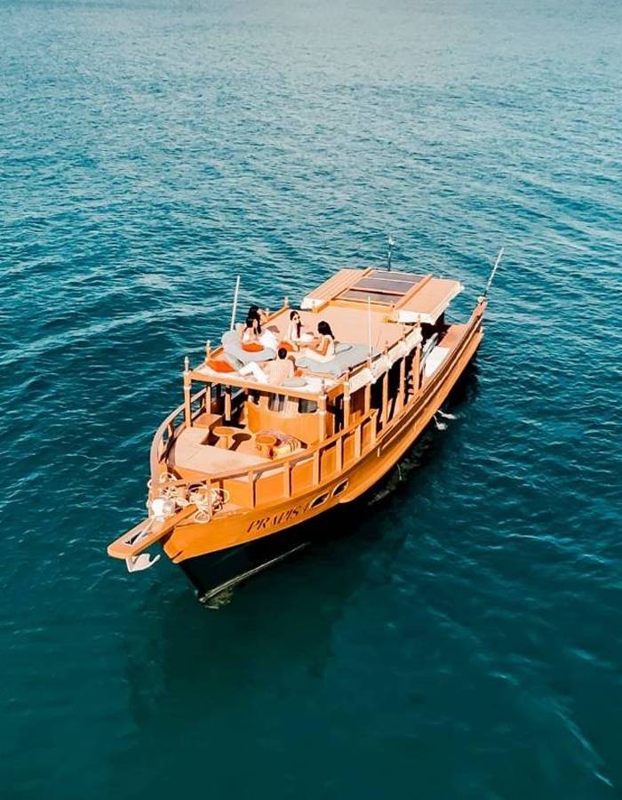 Sunset Cruise by Heritage Prapis 1 private charter Banana Beach with Jacuzzi + Promthep Cape (Max 8 person) — image 6