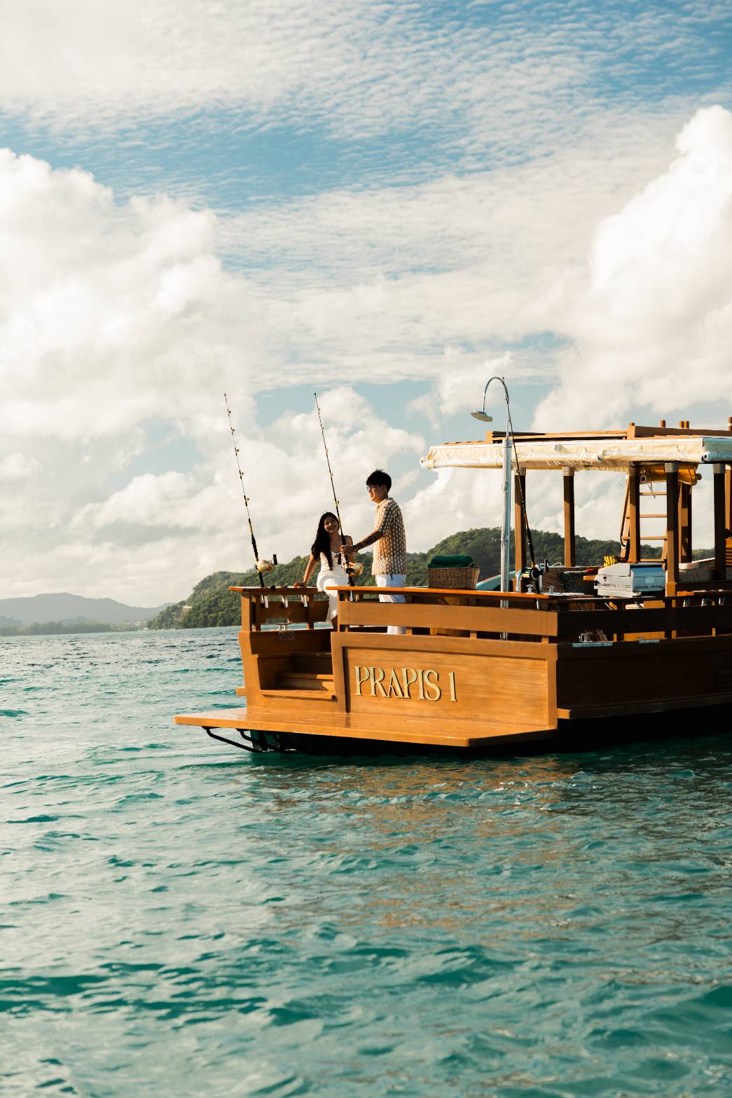 Sunset Cruise by Heritage Prapis 1 private charter Banana Beach with Jacuzzi + Promthep Cape (Max 8 person) — image 3