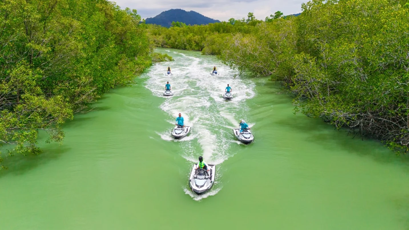 Jet Ski Tour (SEADOO GTX 1630 cc) - Half Day 9 Points Exotic Escape 4 Hours Paradise + Lunch + Hotel Transfer  (09.00-13.00 / 13.30-17.30) — image 4