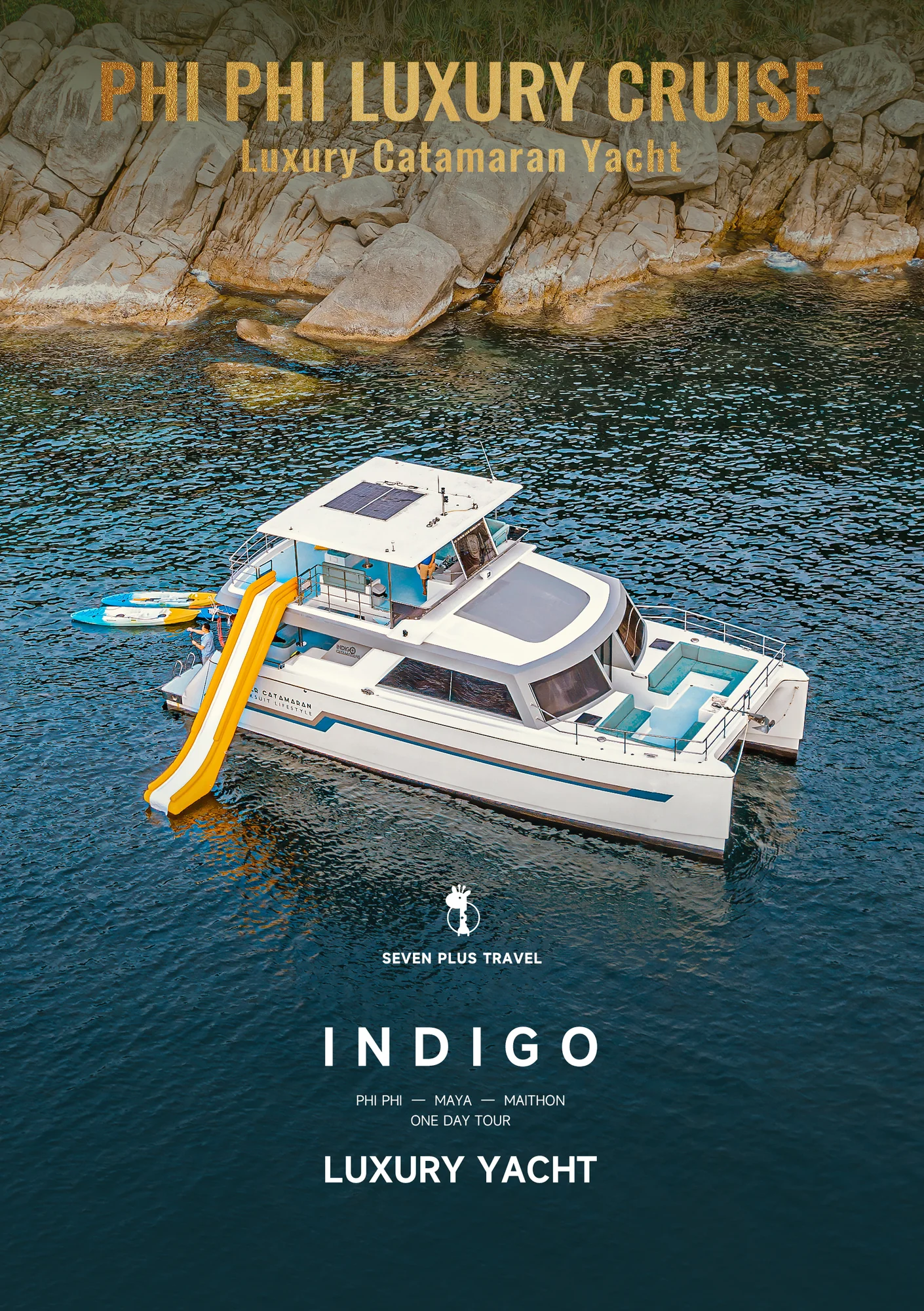 INDIGO (Luxury Power Catamaran) : Phi Phi + Pileh Lagoon + Maiton Island + (Breakfast Box) + Lunch + SIC Transfer — image 6