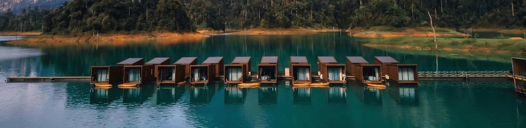 KSL3-T : 3Days 2Nights Junggle & Lake Explorer Cheow Lan Lake Explorer (Overnight at Khaosok Boutique Hideaway or Camps+The Raft House with Air-Con Room) *minimum 4-5 person — image 1