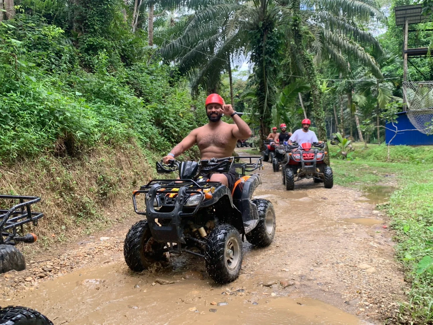 White Water Rafting 5.5 Km. + Elephant Trek 30 mins. + ATV 30 mins. + Waterfall + Lunch + Transfer — image 37