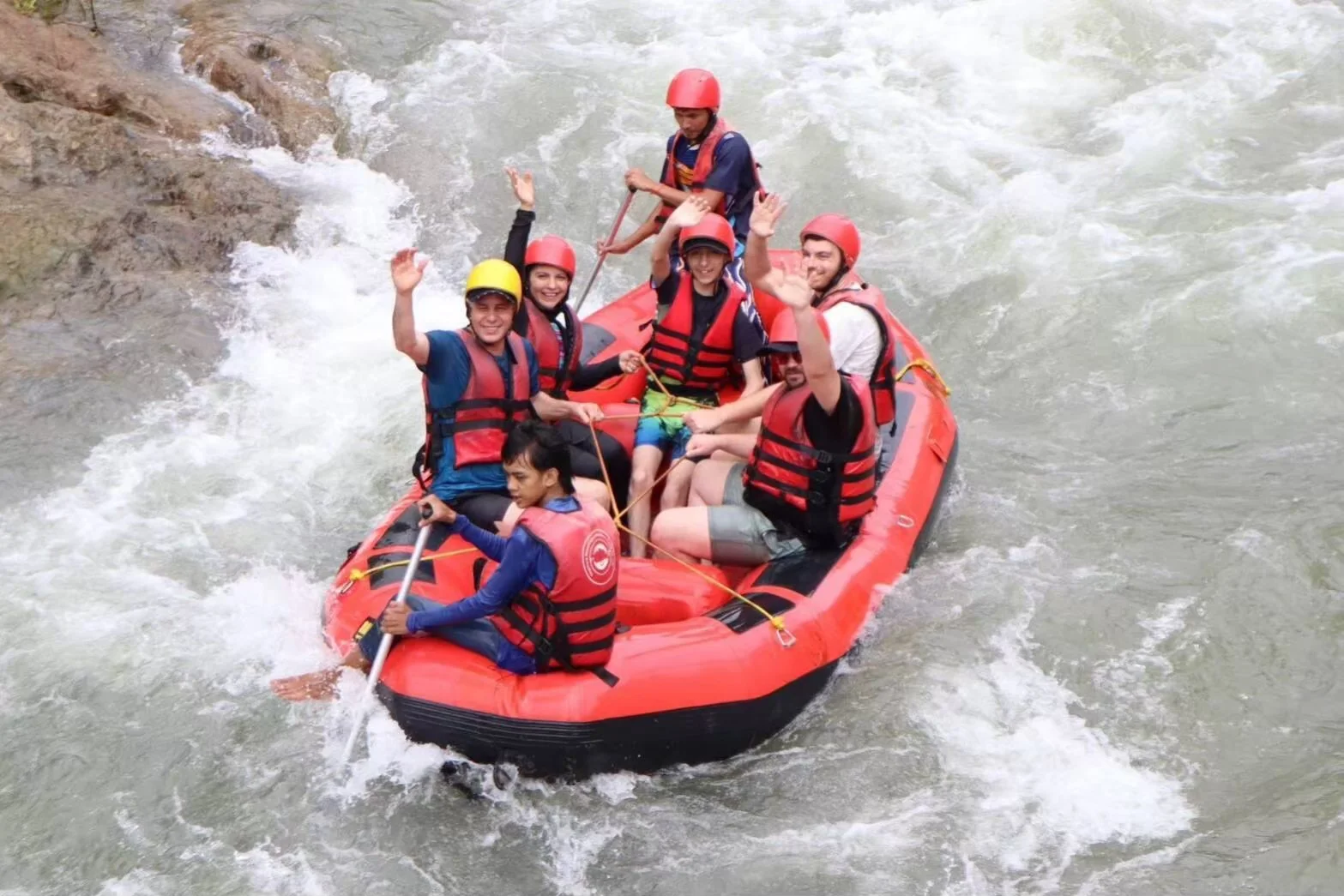 White Water Rafting 5.5 Km. + Elephant Trek 30 mins. + Waterfall + Lunch + Transfer — image 14