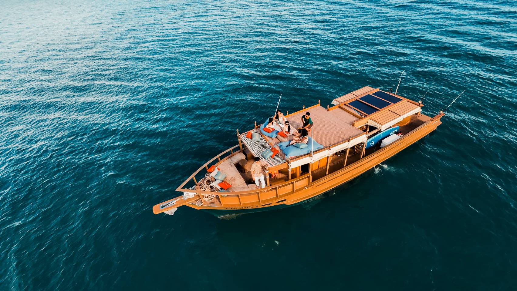 Sunset Cruise by Heritage Prapis 1 private charter Banana Beach with Jacuzzi + Promthep Cape (Max 8 person) — image 5