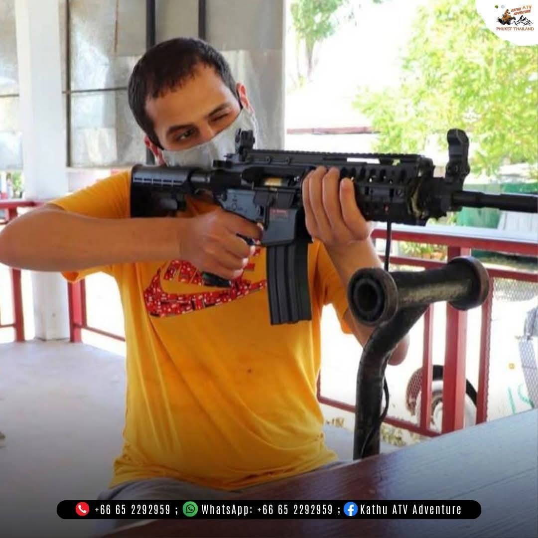 BB gun adventure with 300 bullets in Phuket