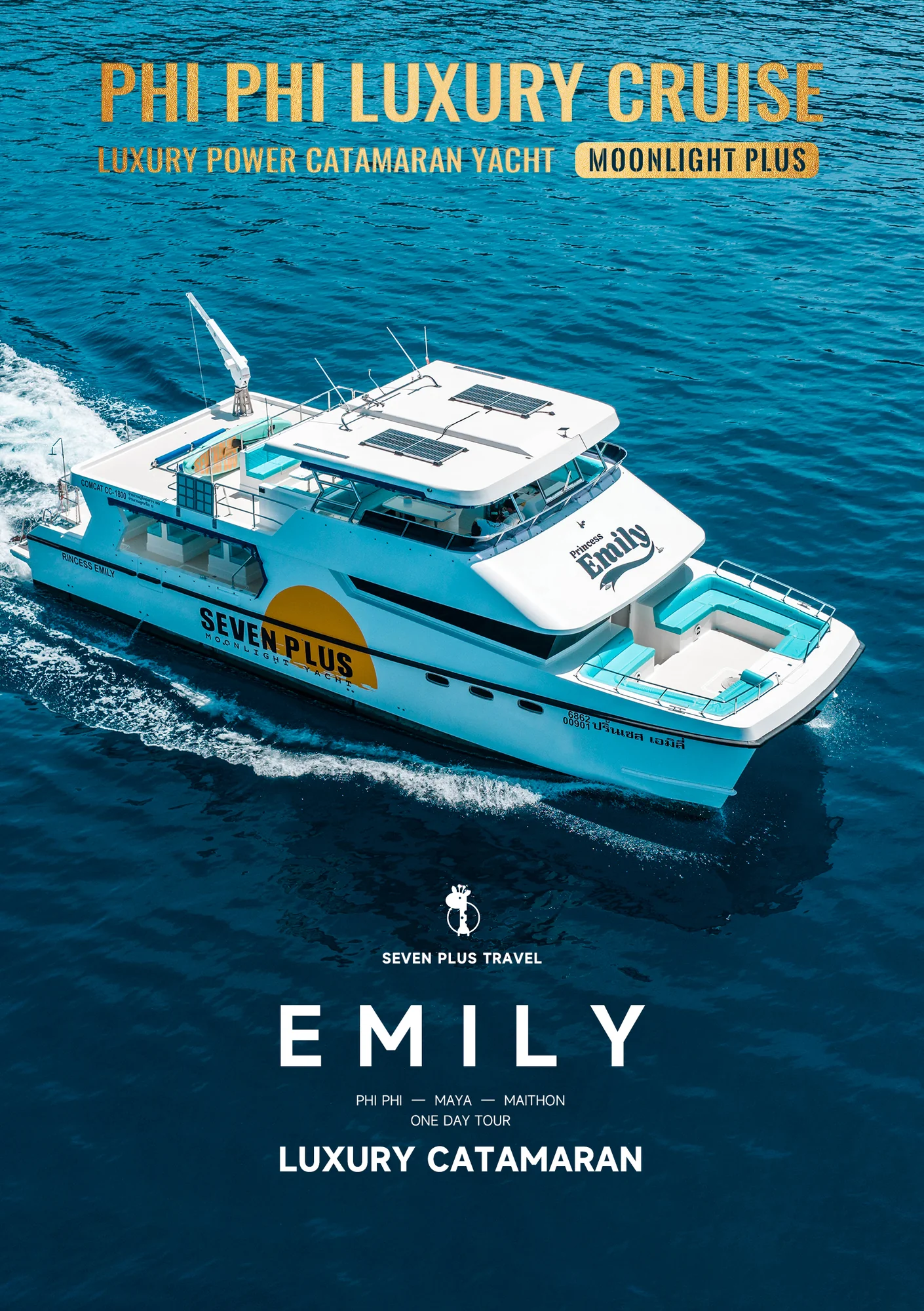 EMILY MOONLIGHT PLUS – PHI PHI LUXURY CRUISE + Lunch + SIC Transfer — image 9