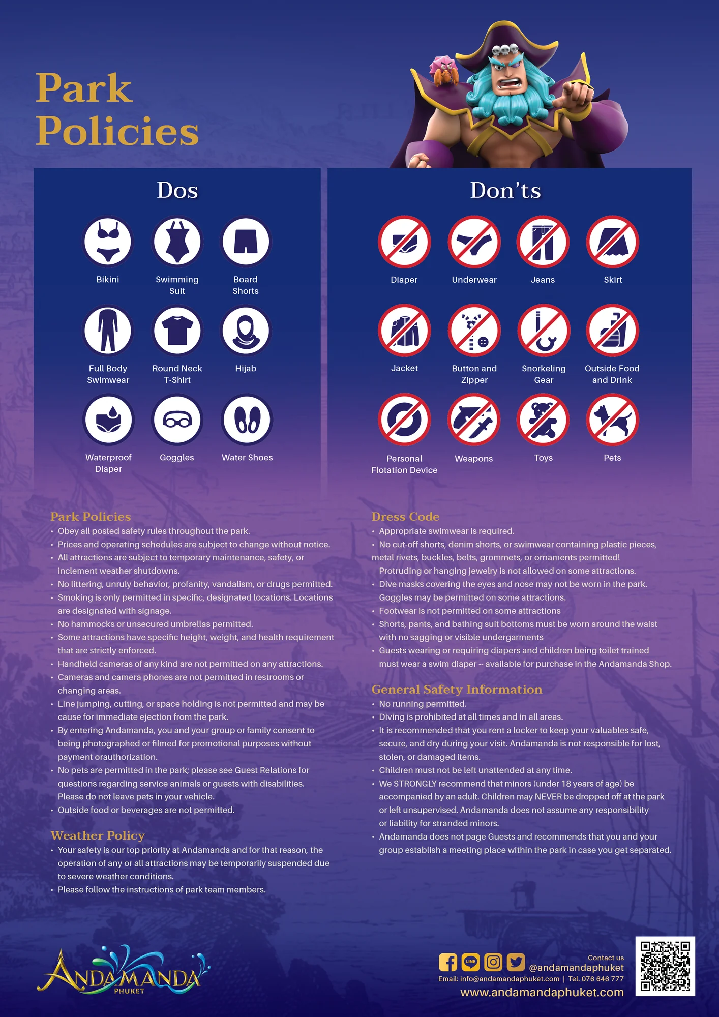 Andamanda Water Park Phuket (Day Pass Ticket) (Worldwide + Middle East Market) — image 1