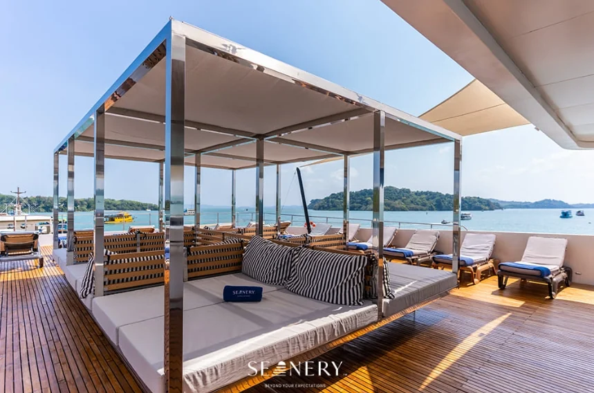 The Exclusive Trip James Bond Island by Seanery Catamaran (2nd Floor: Cabana-frontside, Sofa Bed-backside) 2-3 pax +Slider+ Lunch+Dinner+Alcohol Shot + DJ. + SIC Transfer (Include National Park Fee) — image 27