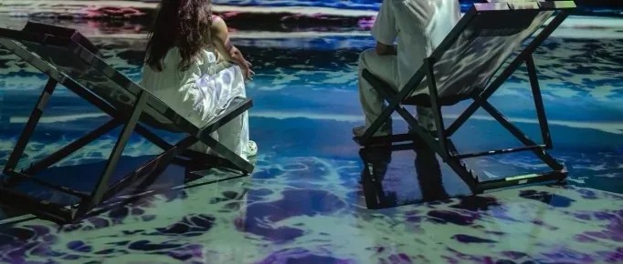 Colourful immersive displays at MAYA Media Art Museum in Phuket