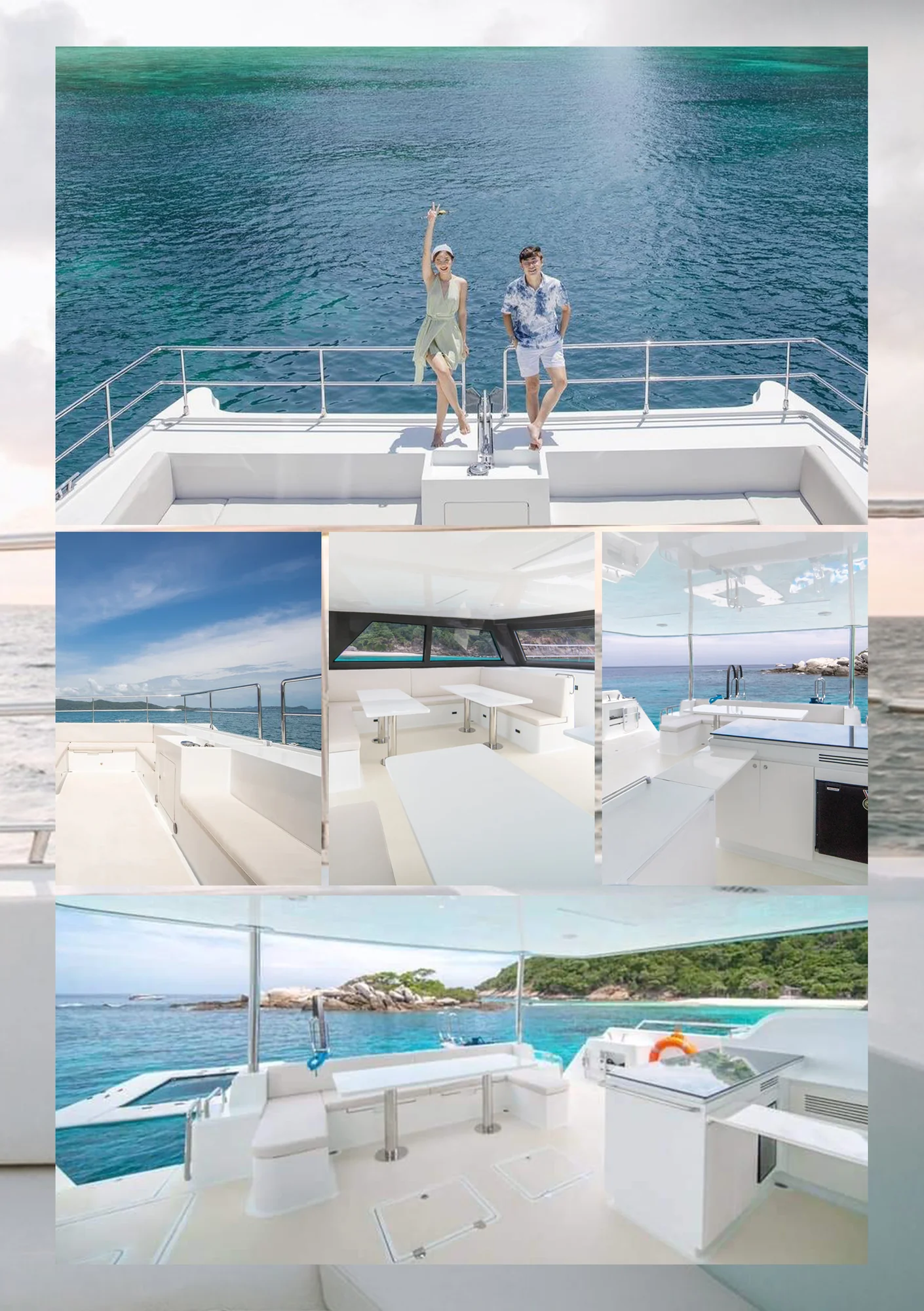INDIGO (Luxury Power Catamaran) : Phi Phi + Pileh Lagoon + Maiton Island + (Breakfast Box) + Lunch + SIC Transfer — image 1