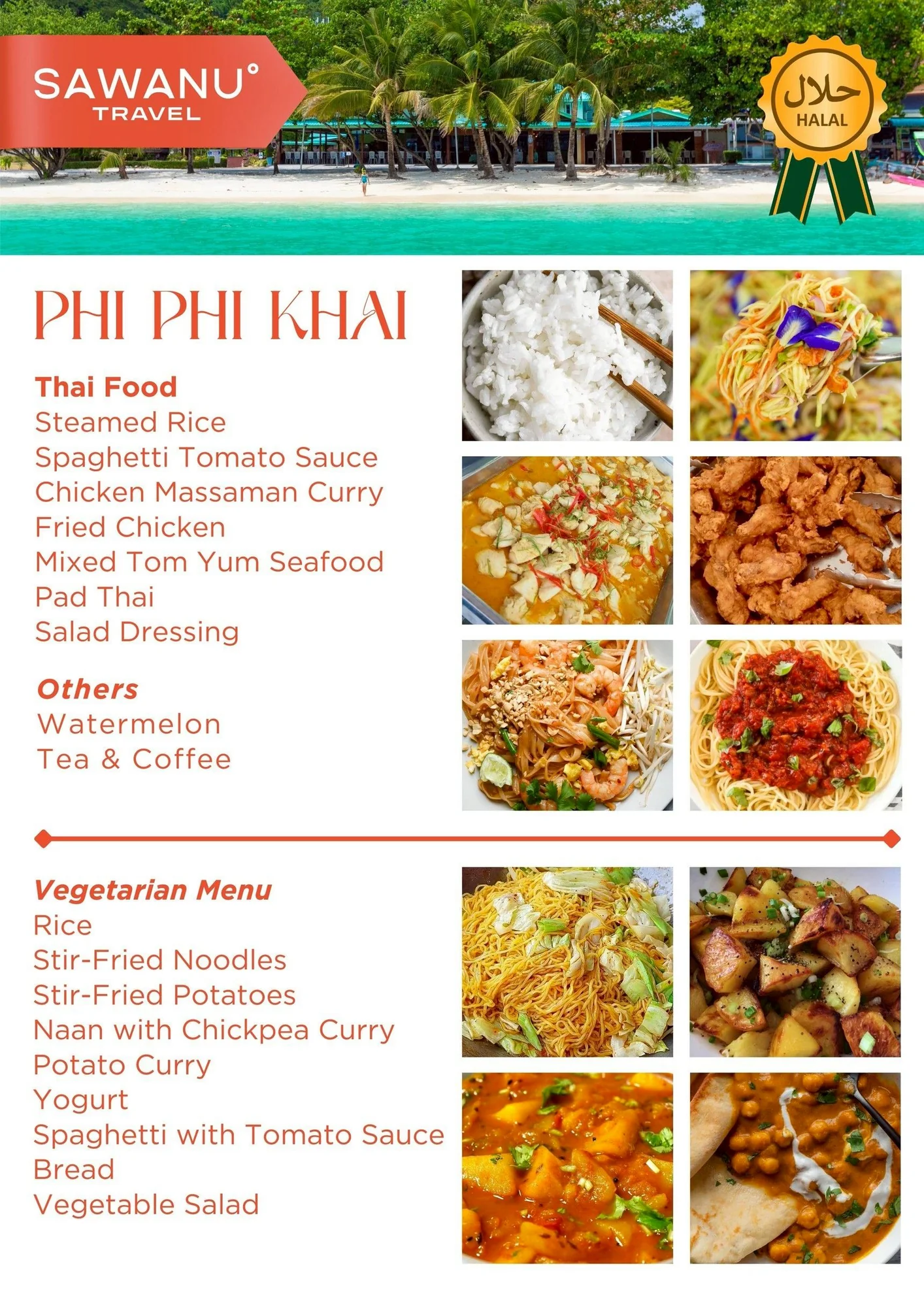 Phi Phi + Khai Island Tour - By Catamaran  (Sawanu) with Slider + Lunch + SIC Transfer (Include National Park Fee) — image 1