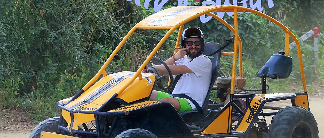 Single-seat 400cc buggy ready for an off-road adventure in Phuket