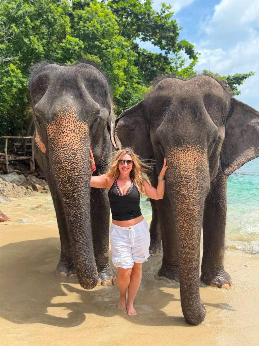 Take Photo & Ride Elephant on the Beach 15 minutes, Tri Trang + SIC Transfer (Include Entrance Fee) — image 4