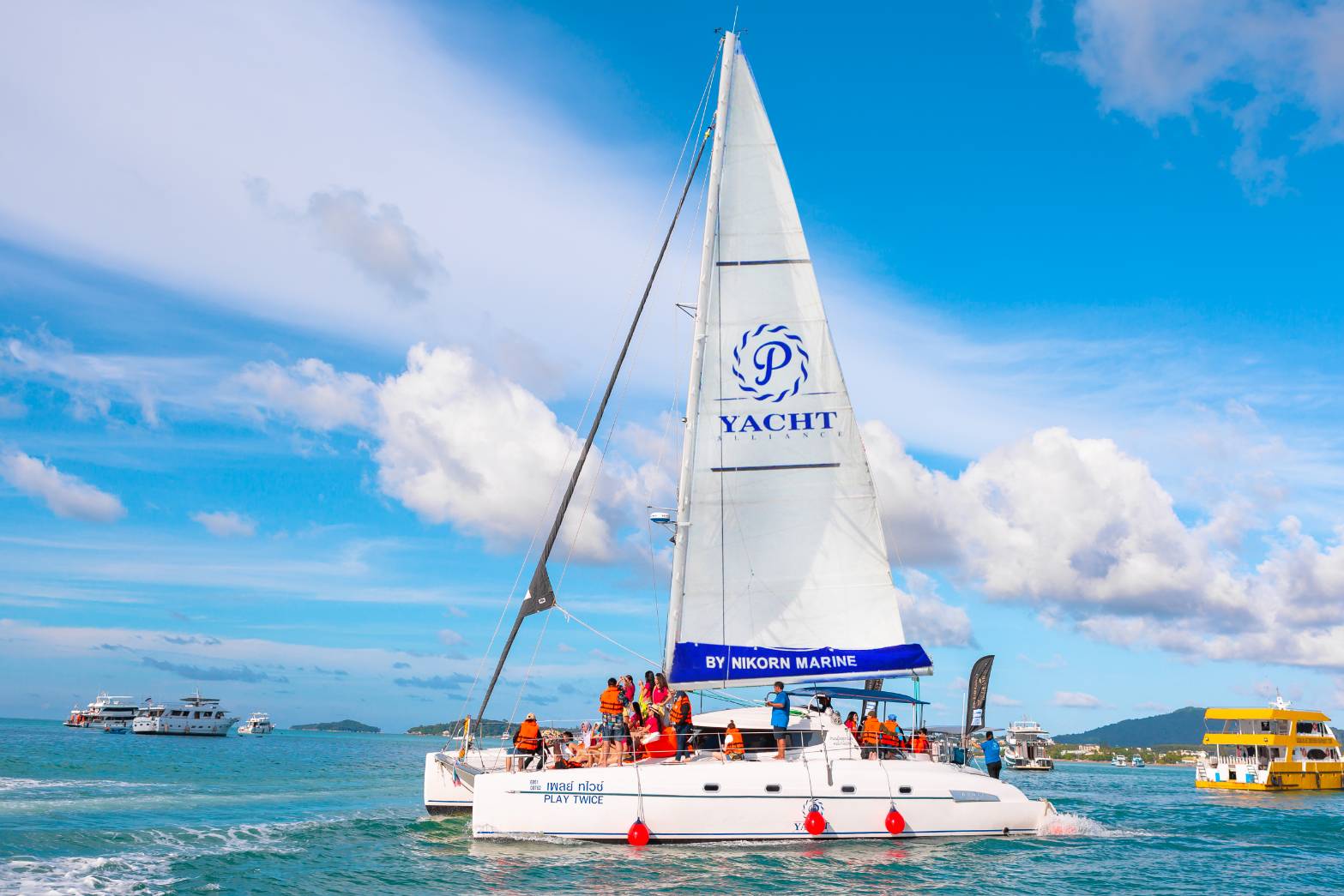 Sunset (Sailing Catamaran) at Promthep Cape  & Krating Cape + Coral Island + SIC Transfer — image 4