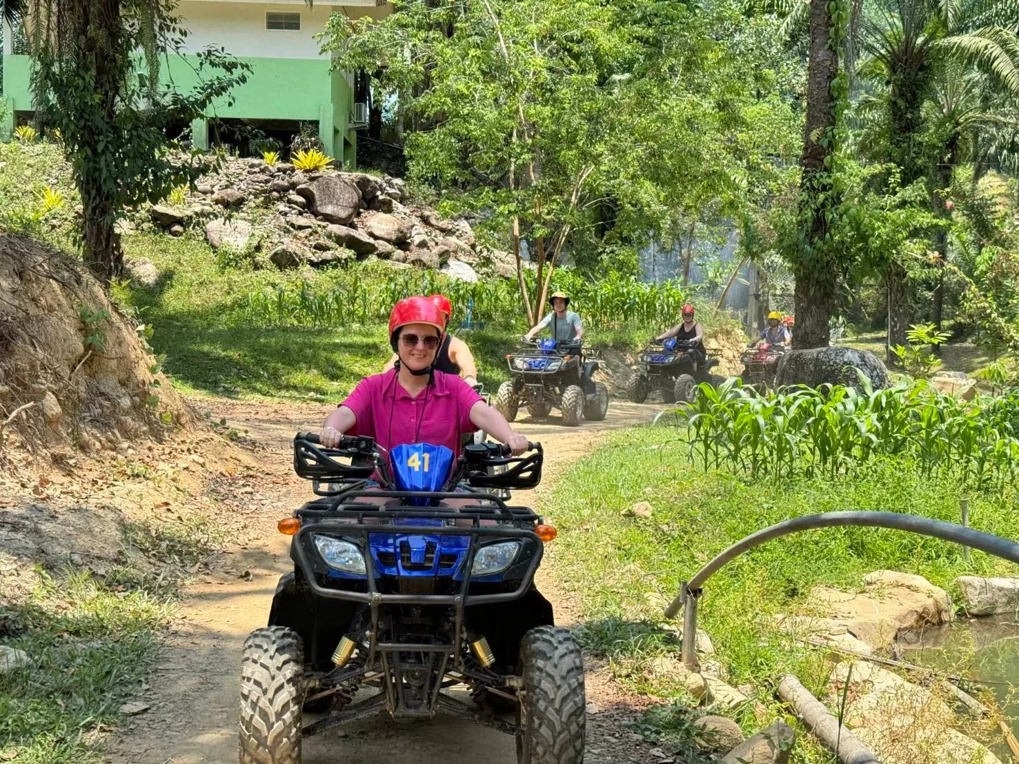 White Water Rafting 5.5 Km. + Elephant Trek 30 mins. + ATV 30 mins. + Waterfall + Lunch + Transfer — image 41