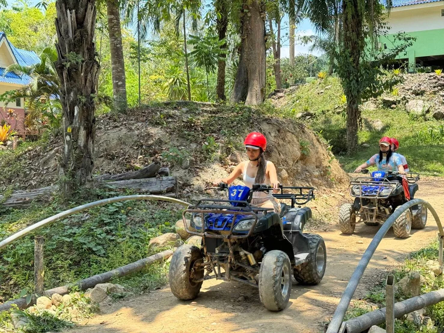 White Water Rafting 5.5 Km. + Elephant Trek 30 mins. + ATV 30 mins. + Waterfall + Lunch + Transfer — image 42